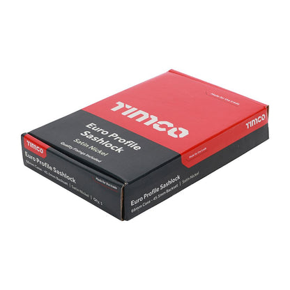 TIMCO Euro Sashlock Sat. Nickel 66mm Pack 1