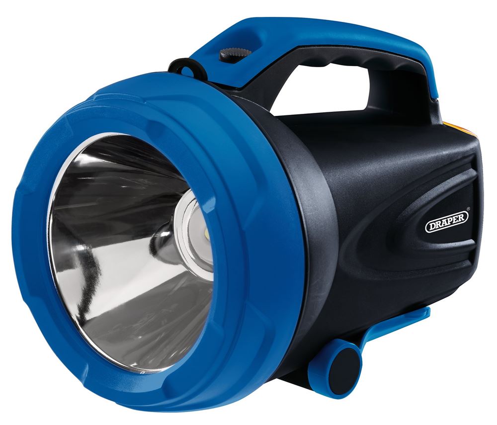 Draper 20W RECHARGEABLE HAND TORCH 90092 Cree LED Rechargeable Spotlight, 20W, 1,300 Lumens