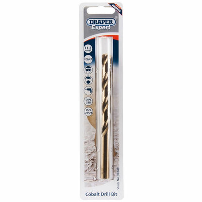 Draper 11.3MM COBALT TWIST DRILL 39249 Metric HSS Cobalt Drill Bits