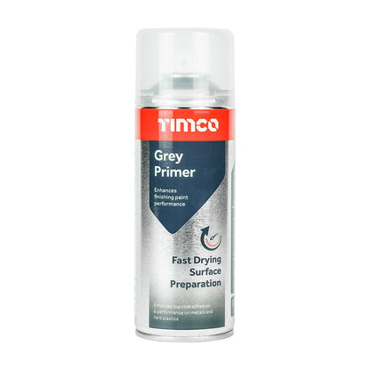 TIMCO Primer Grey Grey 380ml Pack 1.0