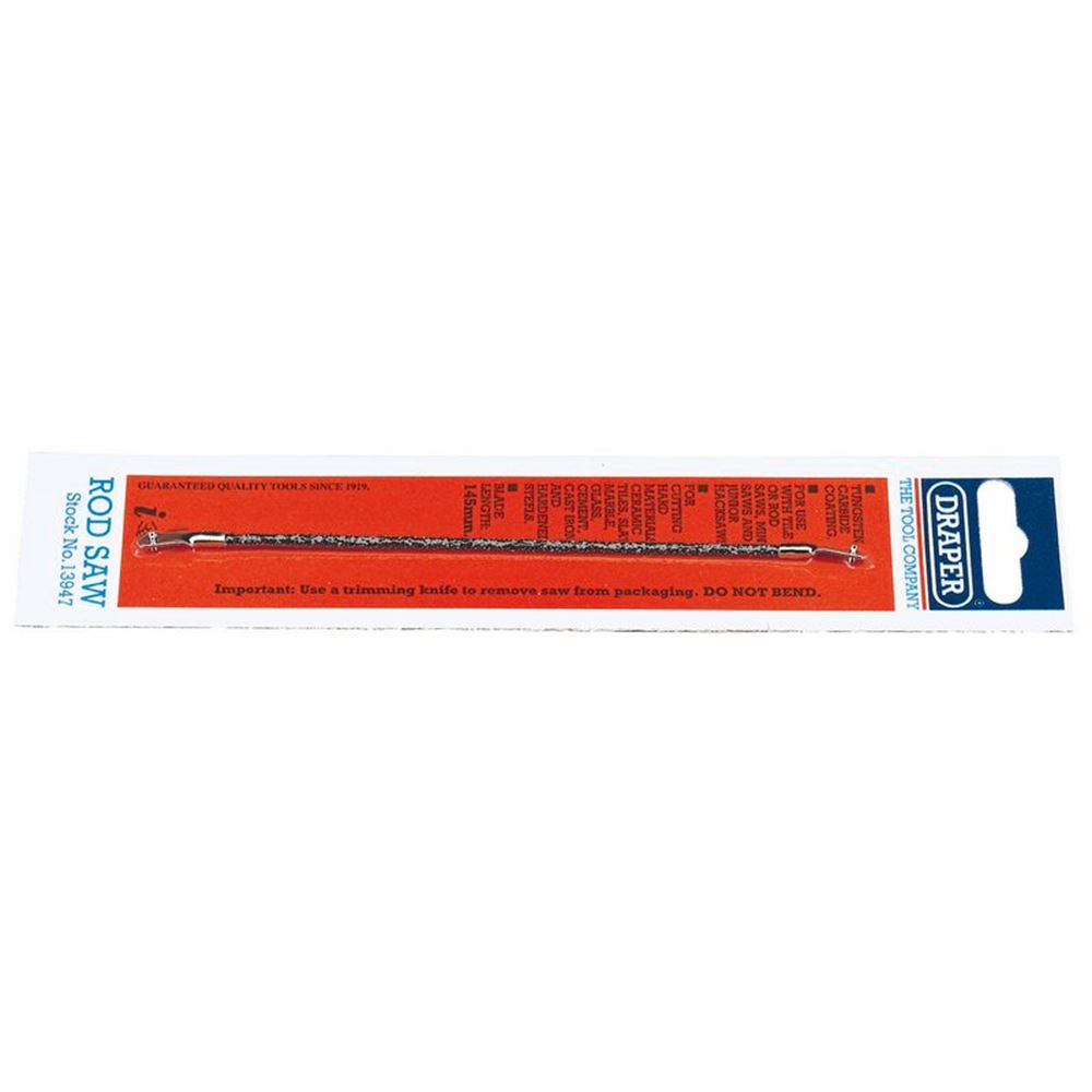 DRAPER 13947 - 150mm Tungsten Carbide Tile or Rod Saw Blade