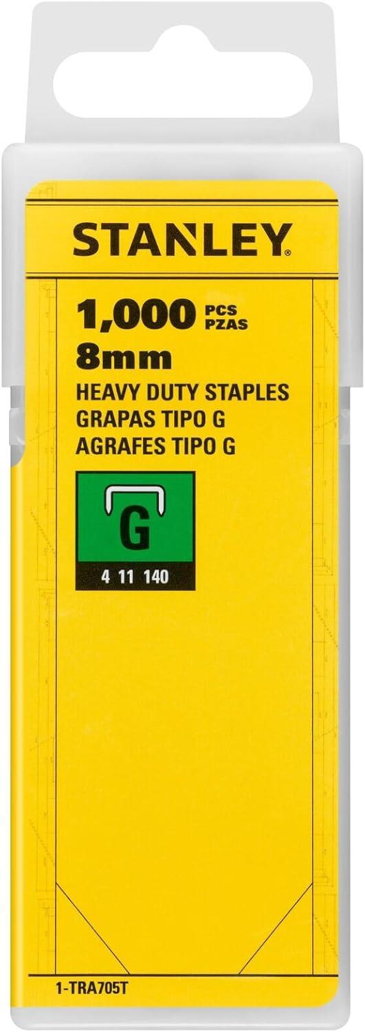 STANLEY? 1-TRA705T TRA705T Heavy-Duty Staple 8mm Pack 1000