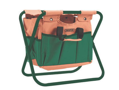 Draper 2-IN-1 FOLDABLE SEAT AND BAG 28052 2-in-1 Foldable Seat and Bag