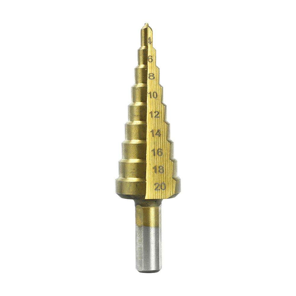 TIMCO Step Drill M2 HSS TiN 4-20mm Pack 1