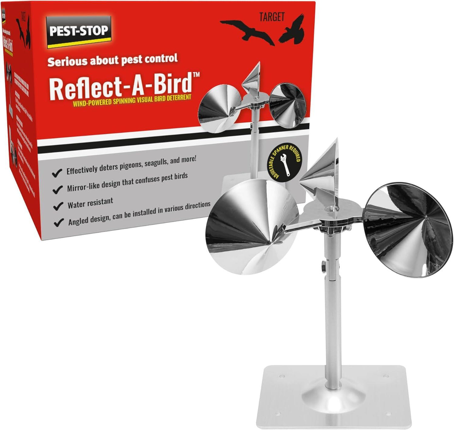 Pest Stop Reflect-A-Bird - Reflective Bird Deterrent