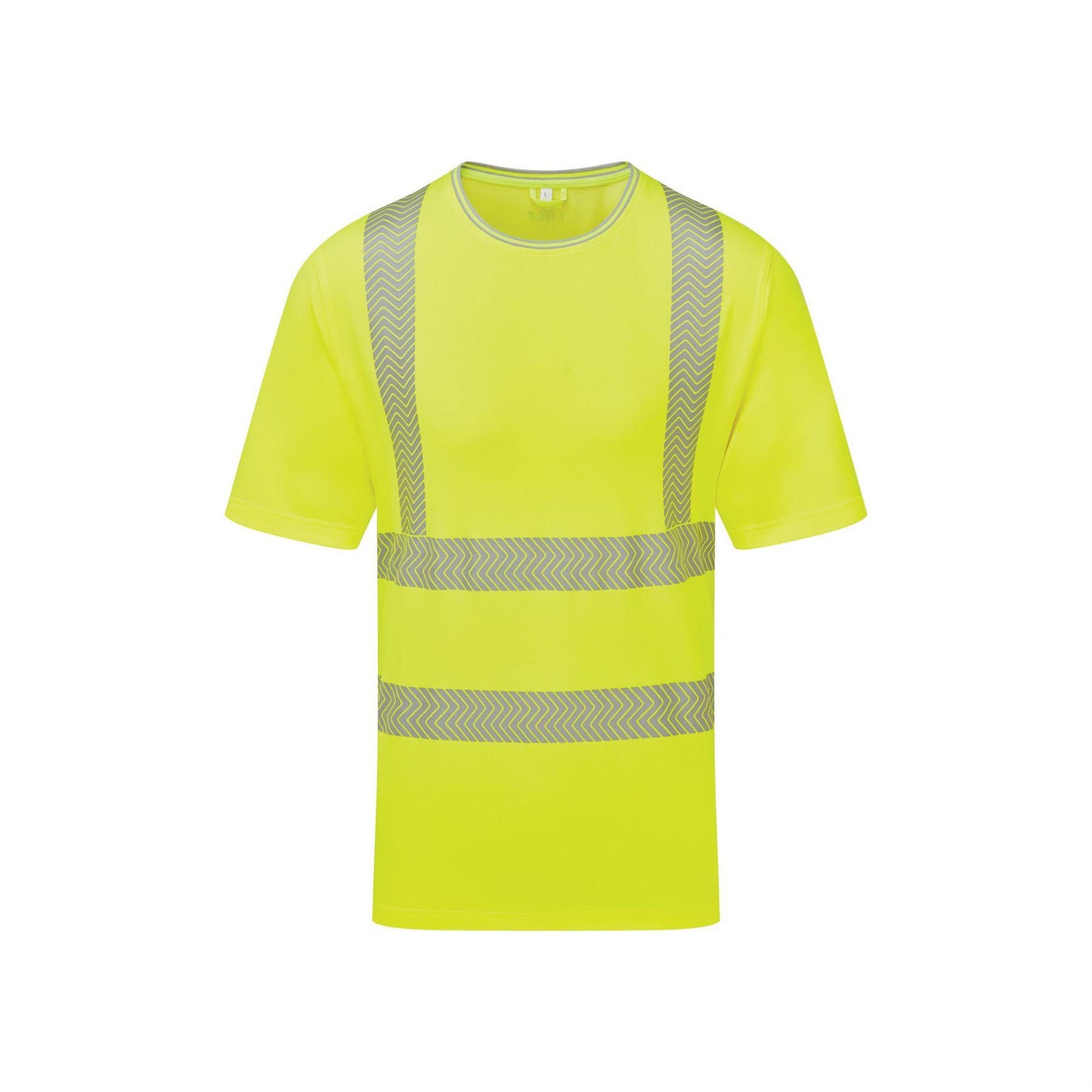 Pulsar LFE933 GRS Hi Vis Short Sleeve T-Shirt Yellow Orange High Visibility Workwear