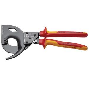 Draper 320MM CABLE CUTTER 25881 VDE Fully Insulated Ratchet Action Cable Cutter