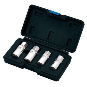 Draper STUD EXTRACTOR SET (4PC) 55641 1/2" Sq. Dr. Stud Extractor Set (4 Piece)