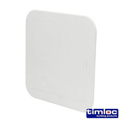 TIMCO Access Panel Clip Fit White 205 x 205 White Pack 1