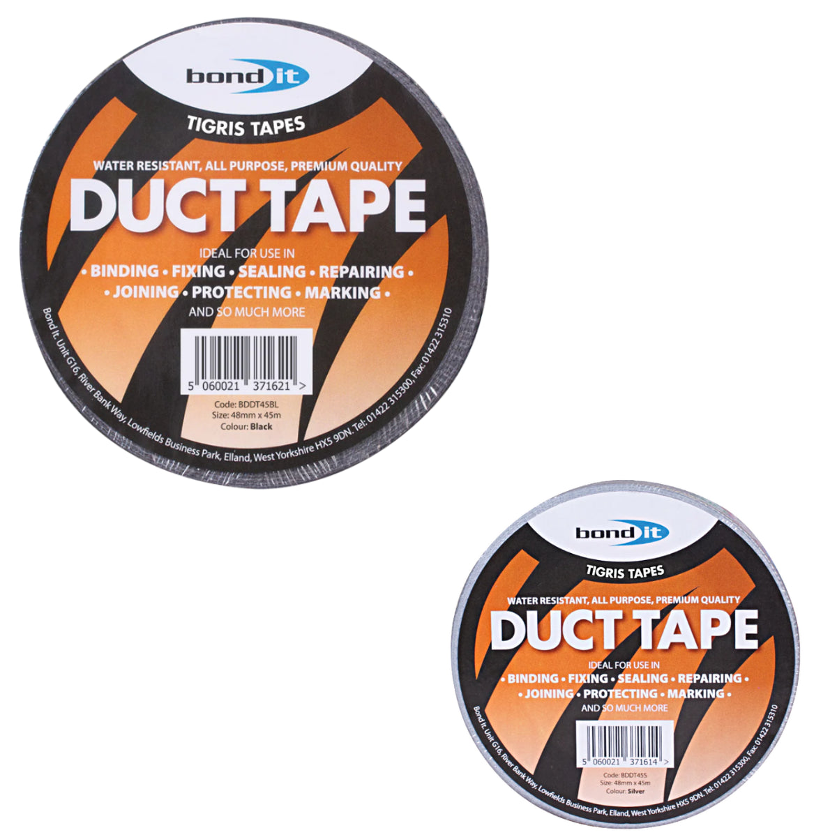 Bond It Duct Tape Heavy Duty Waterproof Adhesive Repair Tape 48mm x 50m