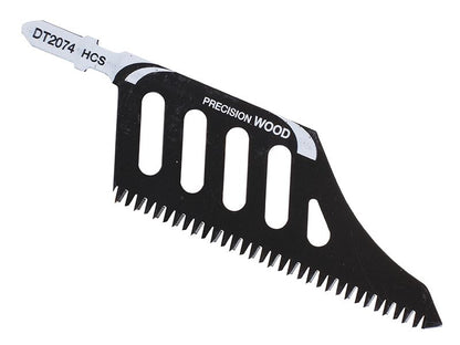 DeWalt DT2074-QZ HCS Wood Flush Cut Jigsaw Blade Pack of 1 T142HB