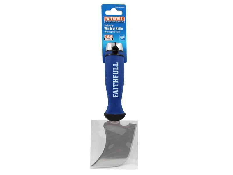 Faithfull FAISGWINDME Professional Window Knife Quarter Moon |