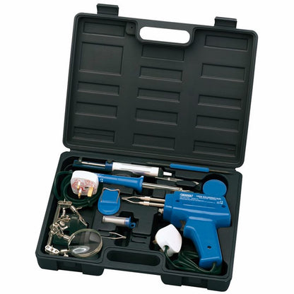 71421 Draper 230V Soldering Kit SK1 Electric Solders Professional Trade DIY Workshop Garage Use