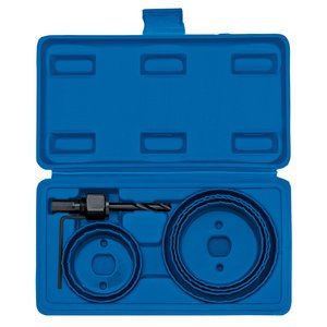 Draper DOWN LIGHTS HOLE SAW KIT 89716 Holesaw Kit for Downlights (9 Piece)