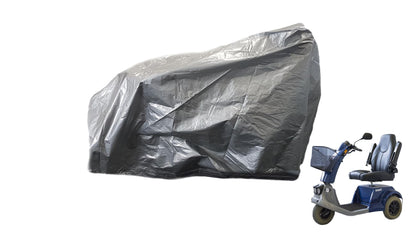Yuzet Reinforced Mobility Scooter Cover Silver 180 x 65 x 100cm Waterproof Rain and Outdoor Storage Protection