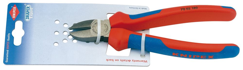 Draper SIDE CUTTING NIPPERS HD 180MM 18442 Diagonal Side Cutters