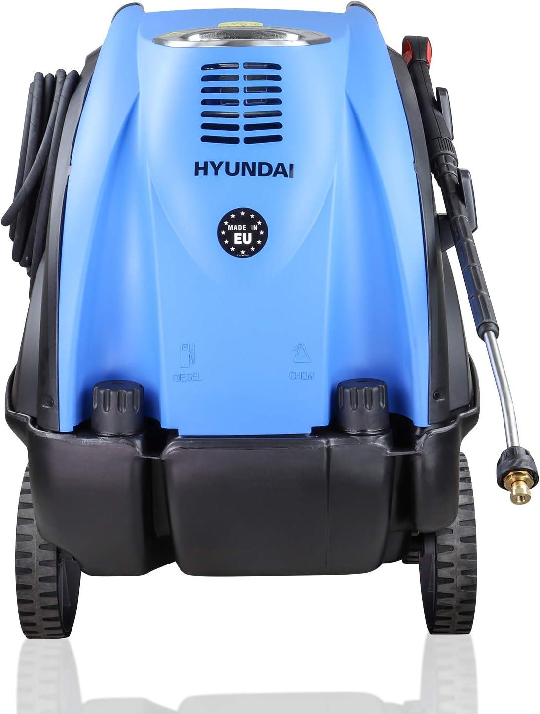 Hyundai 6.3kW Hot Pressure Washer 140°C Industrial Power Washer 3050 PSI