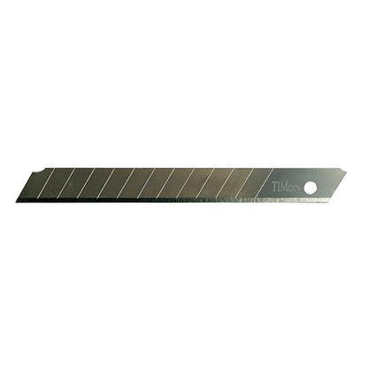 TIMCO Utility Knife Blade - Snap Off 80 x 9 x 0.6 Pack 10