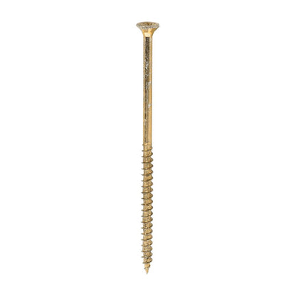 TIMCO Velocity Screw PZ3 CSK ZYP 6.0 x 130 Gold Pack 100