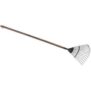 Draper CARBON STEEL LAWN RAKE (ASH) 14311 Carbon Steel Lawn Rake with Ash Handle