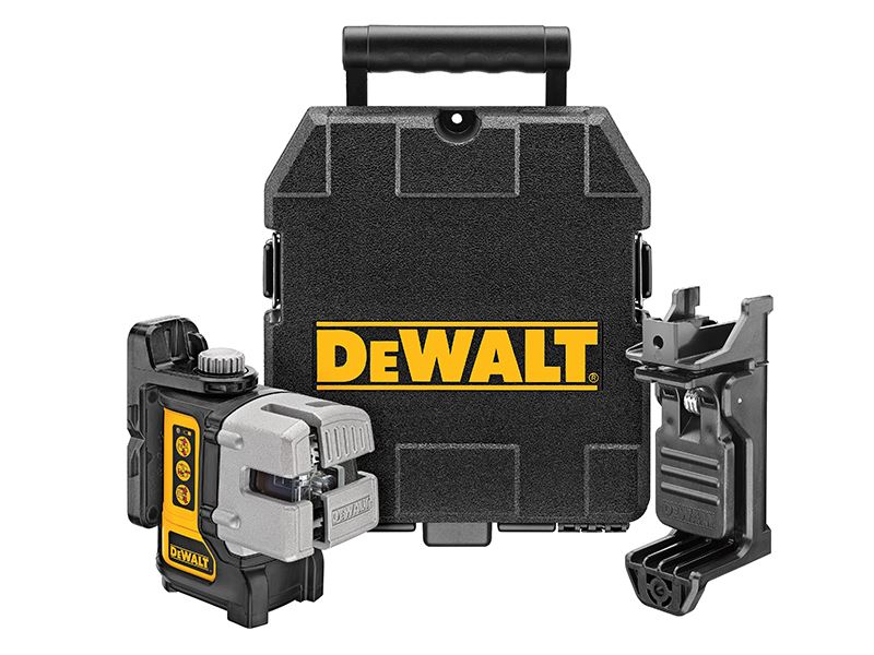 DeWalt DW089K-XJ DW089K 3-Way Self-Levelling Multi Line Laser