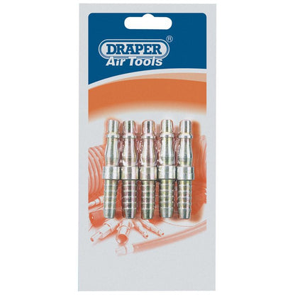 Draper 5/16HOSE TAILPIECE/ADAPTOR 5 25837 PCL Air Line Coupling Adaptor / Tailpiece Pack of 5
