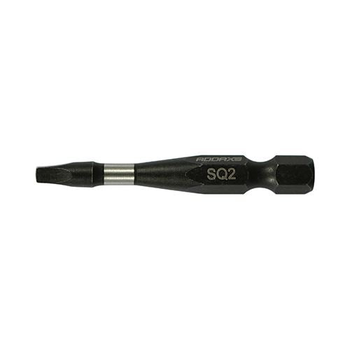 TIMCO X6 Impact Square Driver Bit No.2 x 50 Pack 5