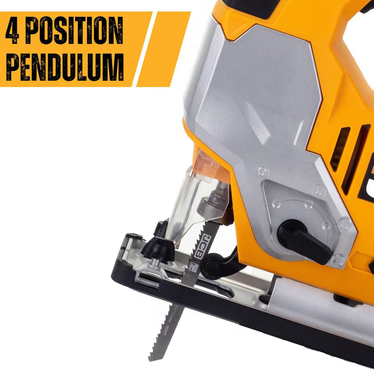 JCB 21-JS800 Jigsaw 800W 230V 0-45 Degree Variable Speed Electric Jigsaw Wood Cutter