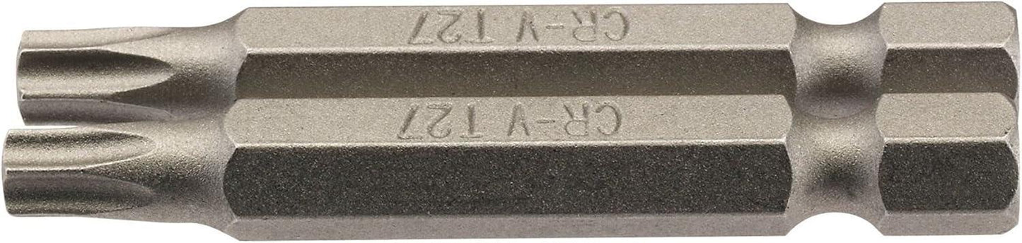 Draper 2PC 50MM T27 S/D BIT 66490 1/4" hex. Draper TX-STARÂ® E Shank Insert Bits