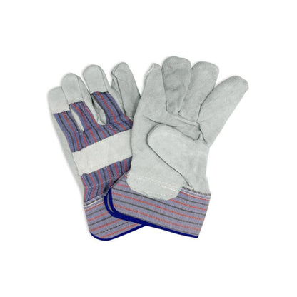 Yuzet Premium Leather Rigger Gloves Work Gardening Safety Durable Grip Gloves