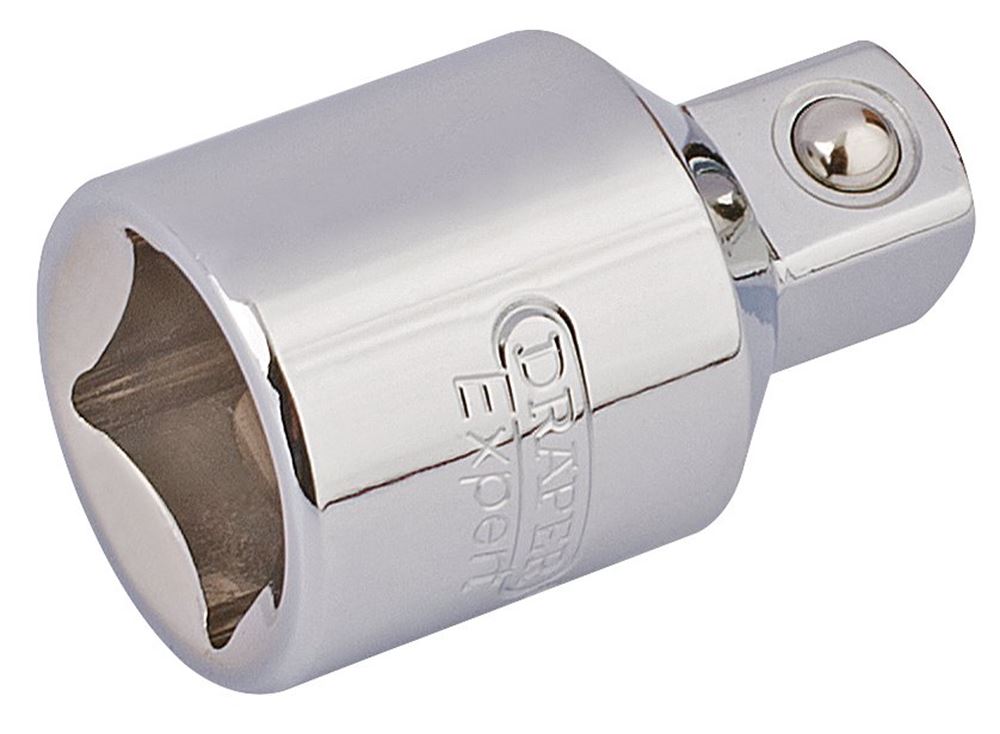 Draper 1/2FX3/8M DRIVE CONVERTER PCKD 16805 Socket Converters (Polished Chrome)