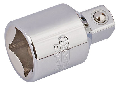 Draper 1/2FX3/8M DRIVE CONVERTER PCKD 16805 Socket Converters (Polished Chrome)