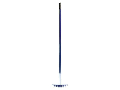 Faithfull FAIASP Asphalt Rake 16 Flat Teeth - Tubular Steel Shaft |