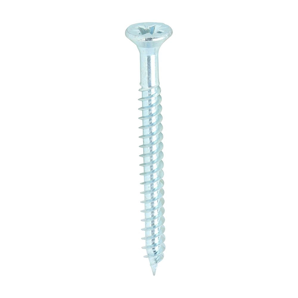 TIMCO Twin Woodscrew PZ2 CSK Zinc 6 x 1 1/2 Silver Pack 200