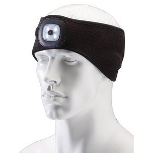 Draper HEAD BAND TORCH - BLACK 95172 95172 Headband with USB Rechargeable LED Torch, 1W, One Size