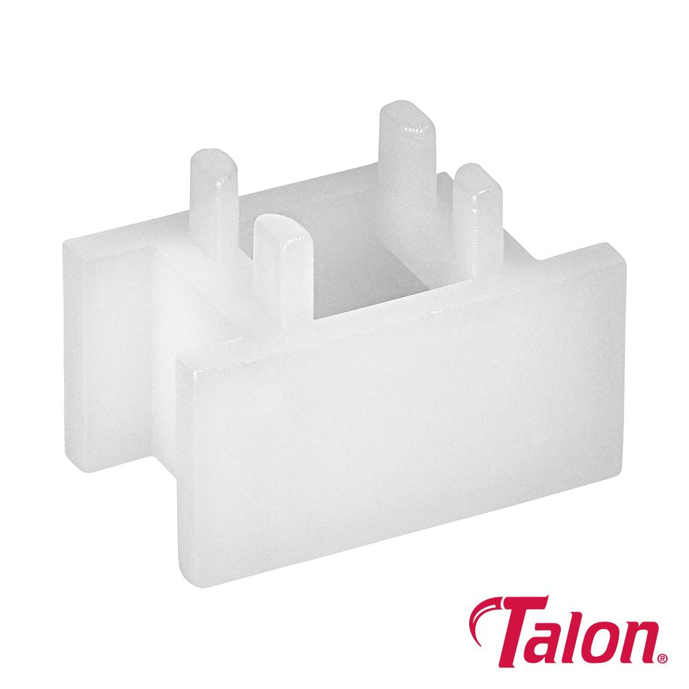 TIMCO Interlock Hinged Clip Spacer 13mm White Pack 100