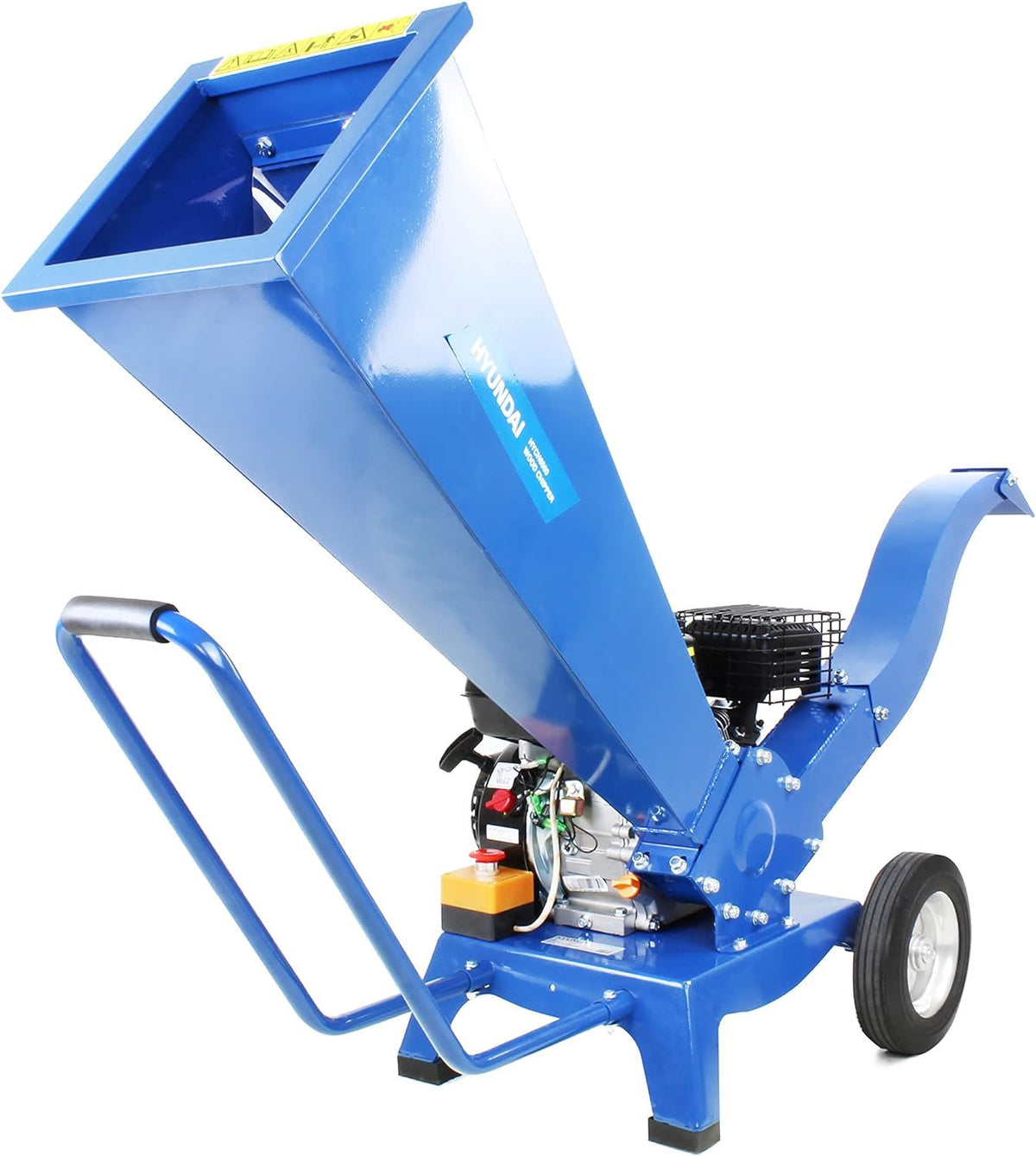 Hyundai HYCH6560 Petrol Wood Chipper 196cc 60mm 4-Stroke Garden Shredder Mulcher Garden Shredder Mulcher