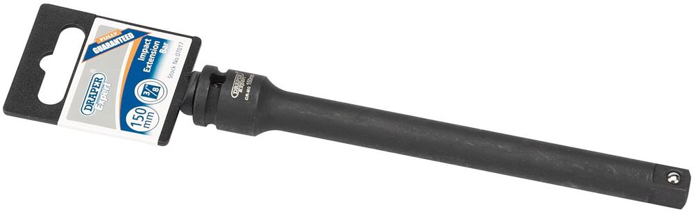 Draper 150MM IMPACT EXT BAR 3/8DR 07017 3/8" Sq. Dr. Impact Extension Bars