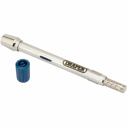 Draper TYRE PRESSURE GAUGE END MOUNT 51536 Tyre Pressure Gauge