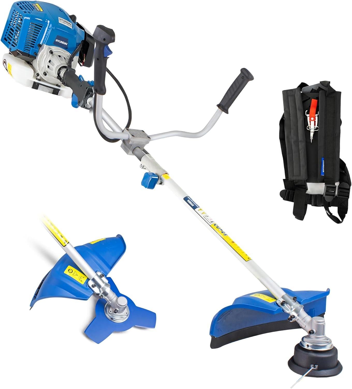 Hyundai HYBC5200X Petrol Strimmer 52cc Grass Trimmer Brushcutter