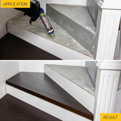 Everbuild Pink Grip SF 350ml Solvent Free White Grab Adhesive