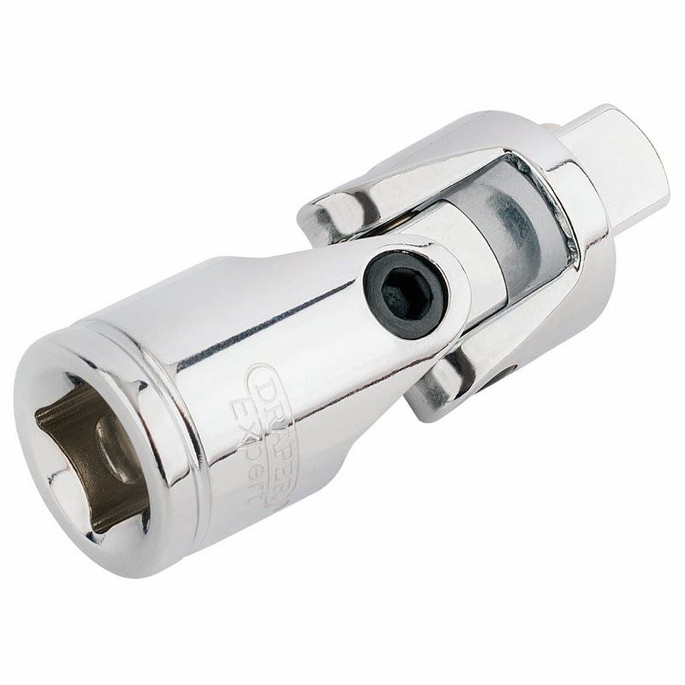 Draper UNIVERSAL JOINT 3/8DRIVE-PCKD 16793 Universal Joints (Polished Chrome)