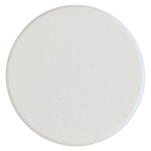 TIMCO Adhesive Caps White Matt 13mm White Pack 112