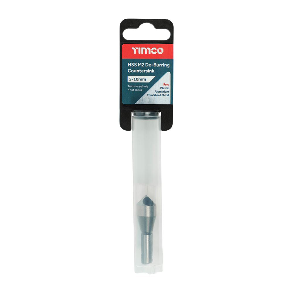 TIMCO De-Burring Countersink M2 HSS 5-10mm Pack 1