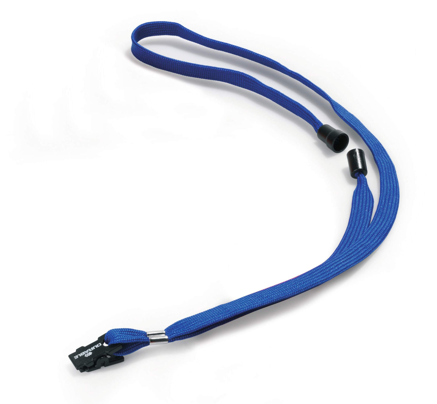 Durable Soft Neck Lanyards with Clip and Safety Release | 10 Pack | Blue