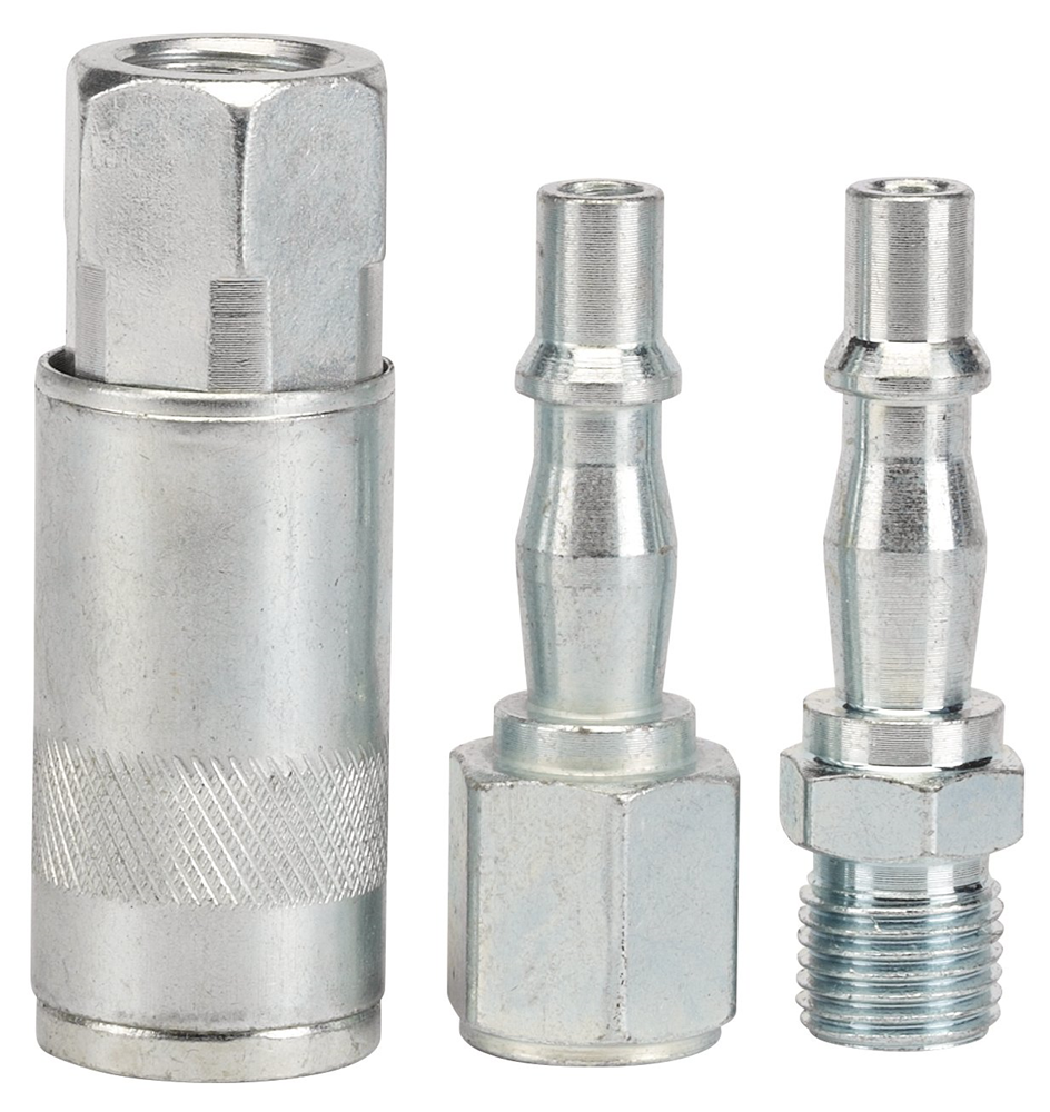 Draper 1/4BSP AIRLINE COUPLING SET 81295 1/4" BSP Air Line Coupling Set (3 Piece)