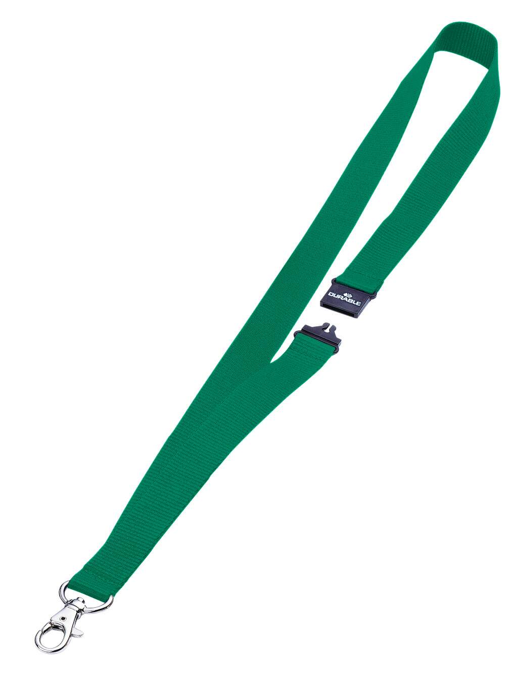 Durable Soft Neck Lanyards with Clip and Safety Release | 10 Pack | Green