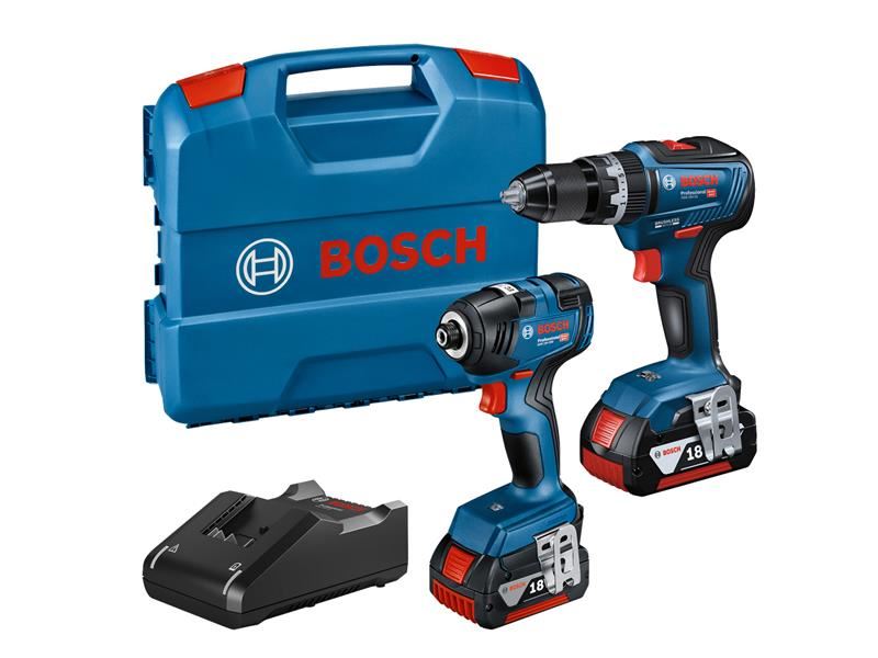 BSH Professional Twin Pack 18V 2 x 4.0Ah Li-ion