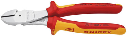 Draper HD HI-LEVERAGE CUTTER VDE200MM 26789 26789 VDE Insulated High Leverage Diagonal Cutters