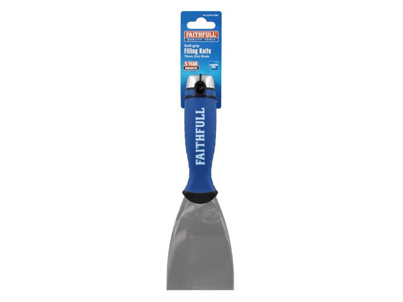 Faithfull FAISGFK75ME Soft Grip Filling Knife 75mm |